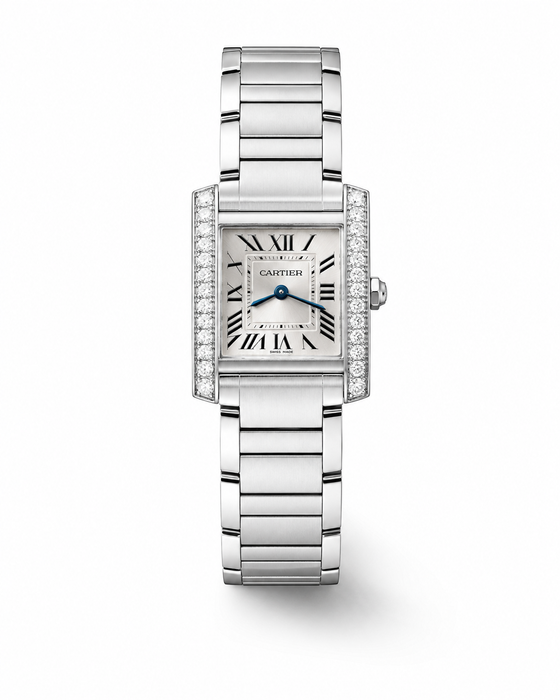 Cartier Tank Française Small Diamond Bezel Quartz Watch (2025) – Brand New, Full Set