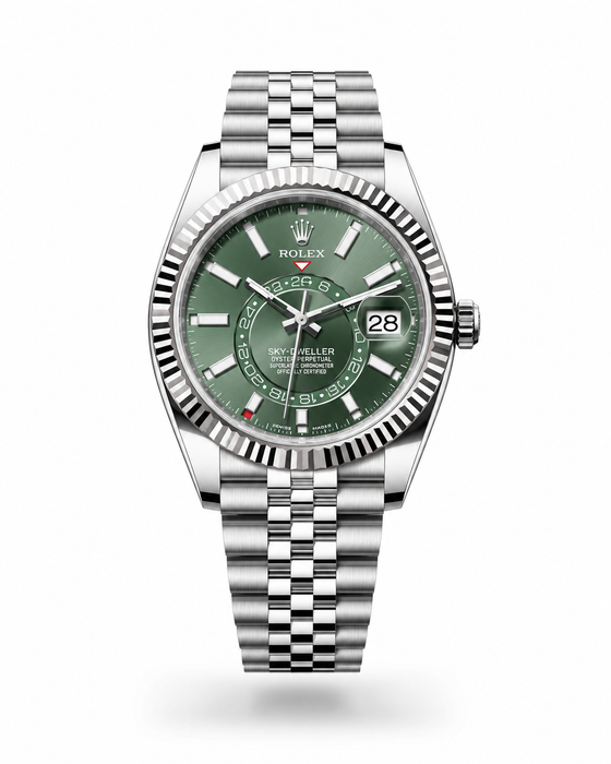 Rolex Datejust 41 Mint Green Fluted Bezel Jubilee Bracelet Automatic Watch (2025)