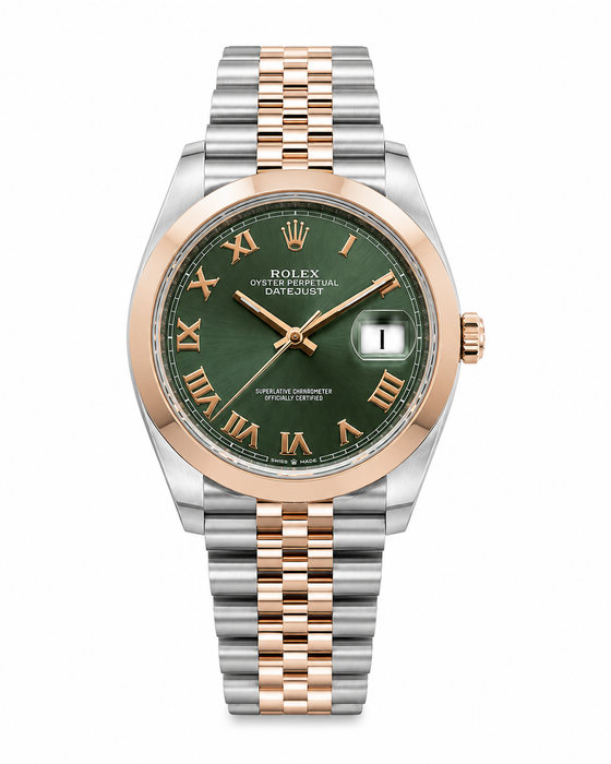 Rolex Datejust 41 Slate Green Roman Dial Jubilee Automatic Watch (2026)