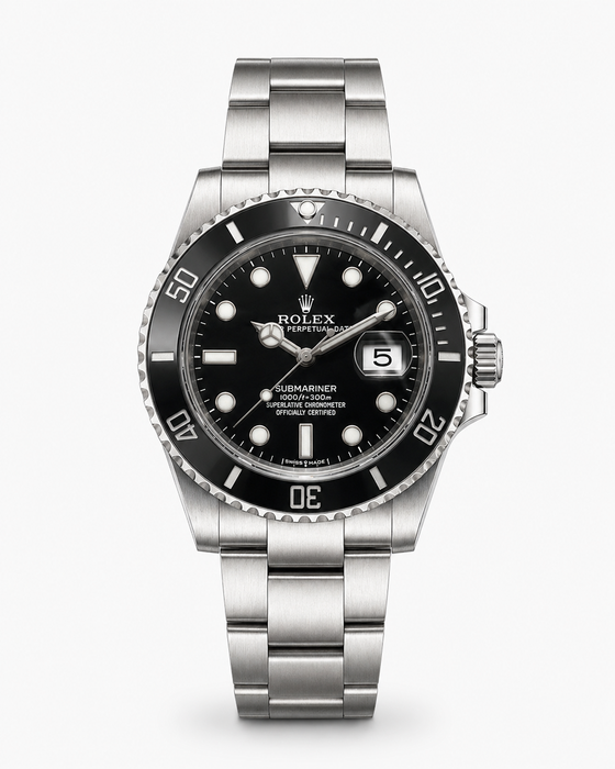 Rolex Submariner No-Date 114060 Black Dial Automatic Watch (2014)