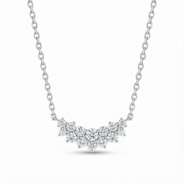 Aurora Crystal Pendant Necklace