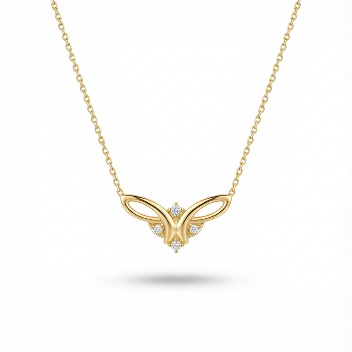 Aurora Crystal Pendant Necklace