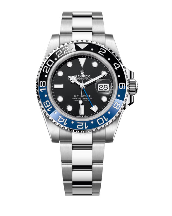 Rolex GMT-Master II "Batman" Black & Blue Ceramic Bezel Automatic Watch (2018)