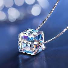 Aurora Crystal Pendant Necklace