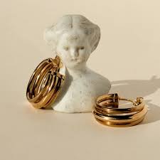 Classic Gold Hoop Earrings